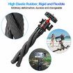 Camera Tripod Stand with Hidden Phone Holder Cold Shoe Mount 1/4'' Screw for Magic Arm Universal for iPhone 13 Sony Cameras