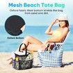 Mesh Shower Caddy Portable for College Dorm Room Essentials,Portable Shower Caddy Dorm with 8-Pocket Large Capacity,Shower Bag for Beach,Swimming,Gym (Black)