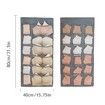 Double Sides Underwear Storage Hanging Bag Dormitory Home Wardrobe Hanging Wall Foldable Bag Underpants Socks Organizer