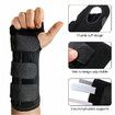 Wrist Brace for Carpal Tunnel, Adjustable Wrist Support Brace, Night Sleep Splint, Great for Wrist Pain, Sprain, Sports Injuries, with Splints Right Hand