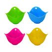 Egg Poacher Nonstick Silicone Egg Poaching Cup Poached Egg Cooker 4PCS