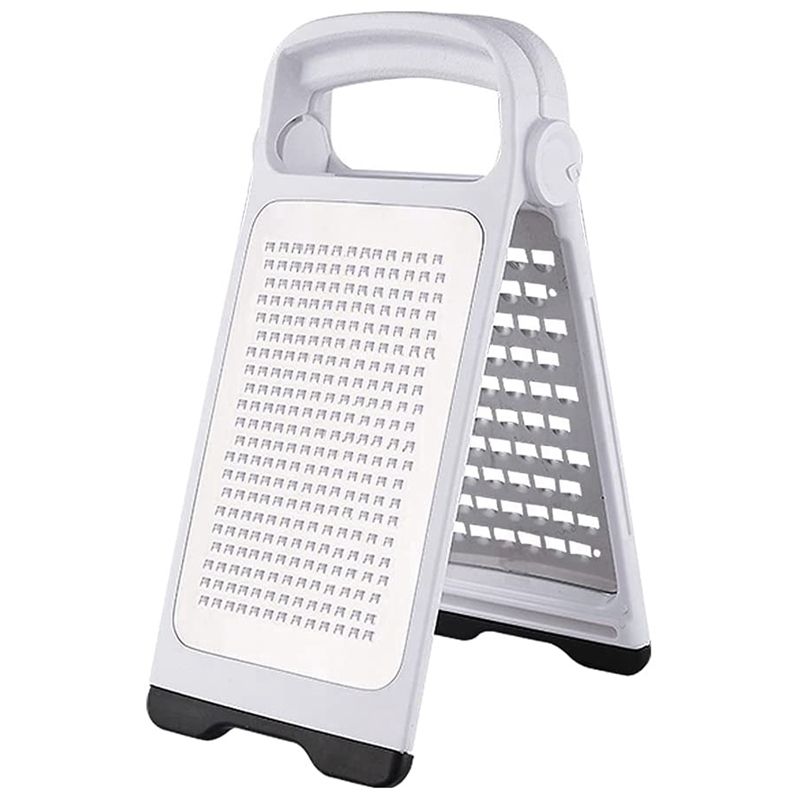 Foldable Cheese Graters, Detachable Handheld 2 Sided Ginger Shredder