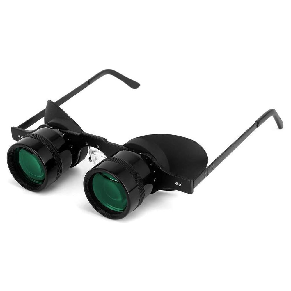 Professional Hands Free Binocular Glasses for Fishing, Theatre, Visits Green Film Optics