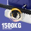 Automatic Gate Opener Electric Sliding Door Motor Remote Control Auto Smart Home Security Driveway Heavy Duty Operator 1500kg 4m Gear Track