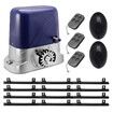 Automatic Gate Opener Electric Sliding Door Motor Remote Control Auto Smart Home Security Driveway Heavy Duty Operator 1500kg 4m Gear Track