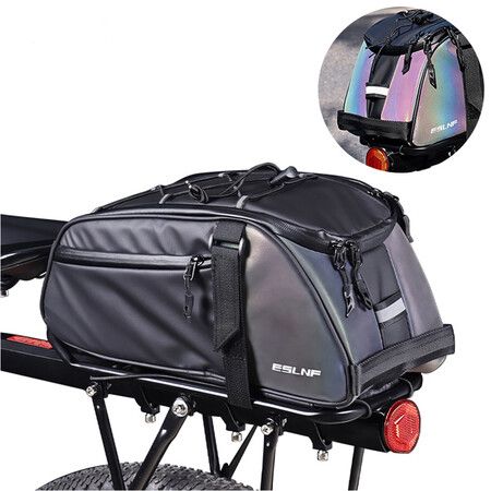 Riding Bike Rear Seat Bag, Bicycle Luggage Carrier Rack, Mountain Cycling Tail Bags, Waterproof Travel Tail Bags, Bicycle Accessories