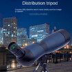 25-75x High Definition Reflector Telescope for Nature Viewing and Outdoor Activities (Blue)