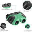 Compact Shockproof Binoculars for Bird Watching Kids Telescope for Teens Toys for 3-13 Years Old (Green)