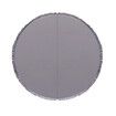 Baby Play Mat Padding Rug Memory Foam Washable Round Foldable Thick Carpet for Kids Bedroom Floor Activity Centre Grey