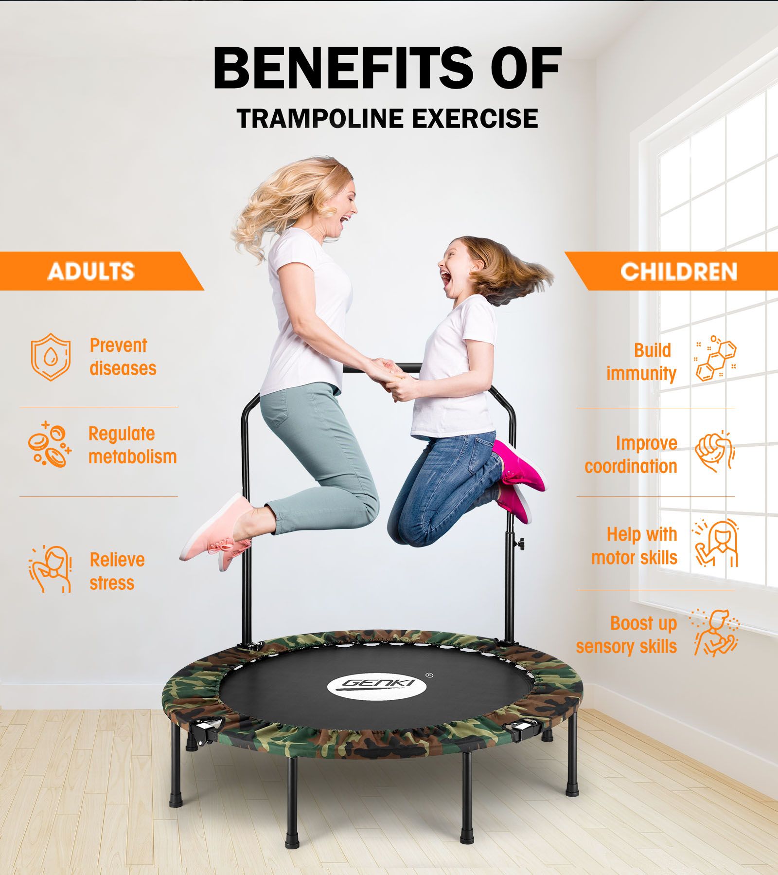 Mini trampoline fitness online decathlon