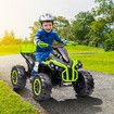 Electric Ride On Car Kids Vehicle Toy ATV Quad Bike 4 Wheeler 12V Motorised Rechargeable Battery MP3 USB LED Childrens