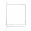 Clothes Garment Rack Coat Stand Metal Shelving Closet Organizer Hook Hanger Hat Holder Entryway Storage Freestanding Shelf