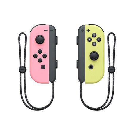 Joy Cons for Switch Nintendo,Upgraded Controller for Switch Sports,L/R Wireless Controllers Compatible with Nintendo Switch Replacement Joycon with Wake-up/Screenshot (Pink+Yellow)