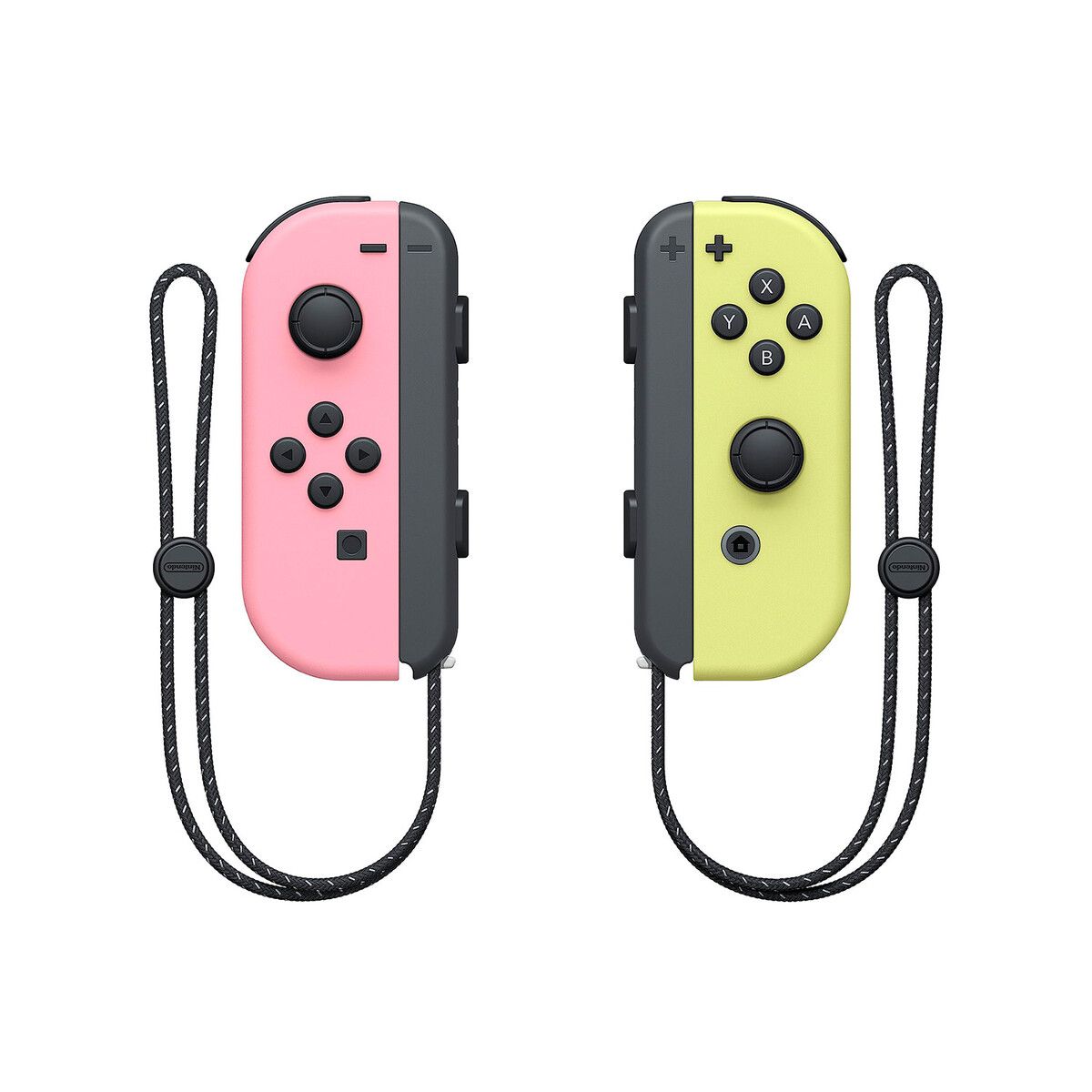 Joy Cons for Switch Nintendo,Upgraded Controller for Switch Sports,L/R Wireless Controllers Compatible with Nintendo Switch Replacement Joycon with Wake-up/Screenshot (Pink+Yellow)