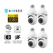 WiFi IP Camerax2 Wireless Spy Home Security CCTV Surveillance System E27 Light Bulb Outdoor PTZ IR Night Vision 2 Way Audio Full HD 1080P 2MP