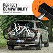 2 Ebike Rack for Car Rear Mountain Bicycle Carrier Mount Stand Storage Holder Platform 2 Inch Foldable Tilt with Lock