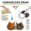 Drain Auger,Clog Remover with Drill Adapter,25 Feet Heavy Duty Flexible Plumbing Snake Use Manually or Powered for Kitchen,Bathrom and Shower Sink