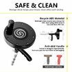 Drain Auger,Clog Remover with Drill Adapter,25 Feet Heavy Duty Flexible Plumbing Snake Use Manually or Powered for Kitchen,Bathrom and Shower Sink