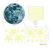 Glow in The Dark Stars Stickers  Moon for Kids Bedroom,Luminous Stars Stickers Create a Realistic Starry Sky,Room Decor,Wall Stickers Colorful