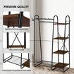 Coat Stand Storage Organiser Clothes Rail Garment Rack Hook Hanger Display Freestanding Shoe Shelf Entryway Hat Holder Hallway