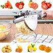 Stainless Steel Potato Ricer Potato Masher Squeezer Baby Food Strainer