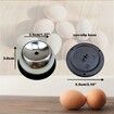 Stainless Steel Egg Piercer for Raw Eggs, Heavy Duty Egg Poker