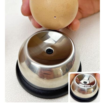 Stainless Steel Egg Piercer for Raw Eggs, Heavy Duty Egg Poker