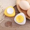 Egg Piercer for Raw Eggs, with Magnetic Base and Safety Lock, Hard Boiled Egg Peeler