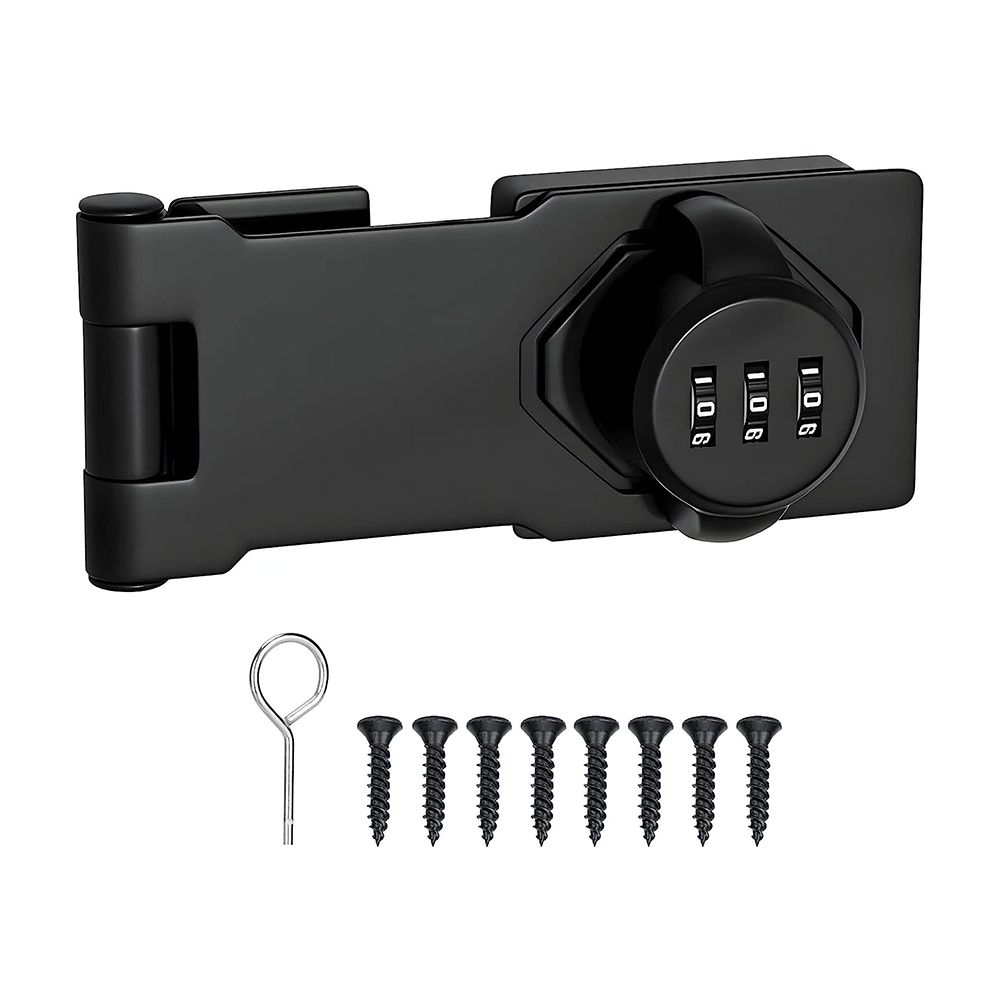 Cabinet Combination Lock, Password Hasp Locks, Cabinet Door Lock 1 Pack