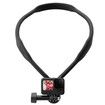Magnetic Neck Mount Necklace Lanyard Strap Holder POV Selfie Hand Free Video Vlog for GoPro Max Go Pro Hero 11 Insta360-Black