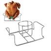 Beer Can Chicken Holder for Grill and Smoker,Premium Grade Stainless Steel Beer Chicken Stand with Handle (2 Pack)