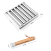 1pc Stainless Steel Hot Dog Rack, Sausage Roller Rack, Detachable Roasted Sausage Rack, Rolling Outdoor Barbecue Grill Barbecue Tools