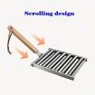 1pc Stainless Steel Hot Dog Rack, Sausage Roller Rack, Detachable Roasted Sausage Rack, Rolling Outdoor Barbecue Grill Barbecue Tools