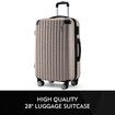 Carry On Suitcase Hard Shell Luggage Travel Baggage Cabin Case Lightweight Travelling Bag 4 Wheel Rolling Trolley TSA Lock 28 Inch