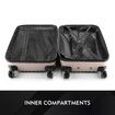 Carry On Suitcase Hard Shell Luggage Travel Baggage Cabin Case Lightweight Travelling Bag 4 Wheel Rolling Trolley TSA Lock 28 Inch