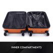Carry On Suitcase Hard Shell Luggage Travel Baggage Cabin Case Travelling Bag Lightweight 4 Wheel Rolling Trolley TSA Lock 24 Inch