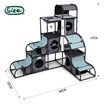 Cat Tower Tree Scratching Post Climbing Scratcher Play House Furniture Pet Toys Condo Hammock Nest Bed Gym Activity Center Multi-Level