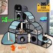 Cat Tree Tower Scratching Post Scratcher Condo Play House Gym Pet Toys Climbing Nest Hammock Kitten Bed Furniture DIY 4 Levels