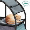 Cat Tree Tower Scratching Post Scratcher Condo Play House Gym Pet Toys Climbing Nest Hammock Kitten Bed Furniture DIY 4 Levels