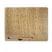 Wooden Alphabet Tracing Board, Double-Sided Wood Letters Tracing Tool