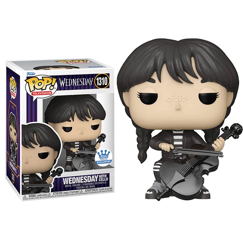 Funko Pop! Wednesday Addams  Jenna Ortega Cello Vinyl Action Figures