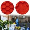1pc Burger Patty Maker, Silicone Burger Press Freezer Container, 7 In 1 Small Multi Burger Forming Mold, Meat Slider Shape Tray, Freezer Storage Container