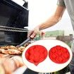 1pc Burger Patty Maker, Silicone Burger Press Freezer Container, 7 In 1 Small Multi Burger Forming Mold, Meat Slider Shape Tray, Freezer Storage Container