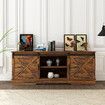 TV Kitchen Console Table Dining Cabinet Stand Farmhouse Entertainment Unit Bench Sideboard Buffet Hallway Entryway Storage Centre