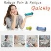 Foot Massager Roller for Relief Plantar Fasciitis Deep Tissue Muscle Massager Roller for Foot Arch Pain Heel Pain-Green