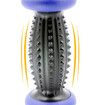 Foot Roller Massage Ball for Plantar Fasciitis Relief Myofascial Body Muscle Pain-1 Foot Massage Roller & 2 Spiky Balls-Pink