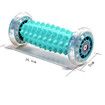 Foot Massage Roller Spiky Ball Therapy Set Manual Foot Massager for Plantar Fasciitis Heel & Foot Arch Pain (Green)