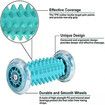 Foot Massage Roller Spiky Ball Therapy Set Manual Foot Massager for Plantar Fasciitis Heel & Foot Arch Pain (Green)