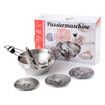 Rotary Food Mill Potato Ricer with 3 Interchangeable Disks for Making Puree or Soups of Vegetables