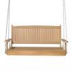 Gardeon Porch Swing Chair With Chain Outdoor Furniture Wooden Bench 2 Seat Teak